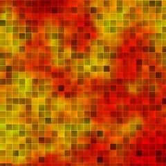 Light Orange vector pattern in square style.