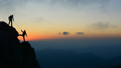 Climbing to the Summit