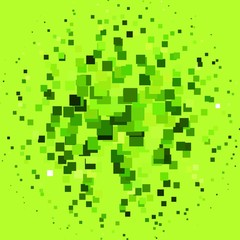 Light Green vector backdrop with rectangles. Rectangles with colorful gradient on abstract background. Pattern for commercials, ads.