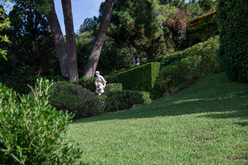 Großer Park in Spanien