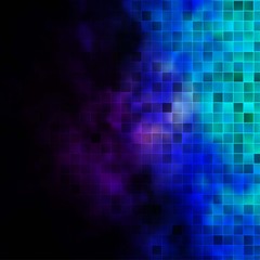 Dark Pink, Blue vector layout with lines, rectangles.