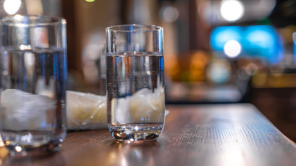 Drinking Water Without Ice In Glass