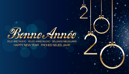 Bonne ann&eacute;e 2020