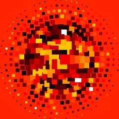 Light Red vector backdrop with rectangles. Modern design with rectangles in abstract style. Pattern for commercials, ads.