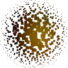 Light Green, Yellow vector background with rectangles. Rectangles with colorful gradient on abstract background. Template for cellphones.