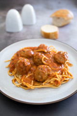 Spaghetti and Meatballs