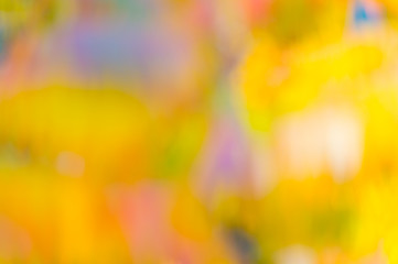 Autumn is second spring. Blurred autumn leaves. Autumn colors abstract background. Autumn nature...