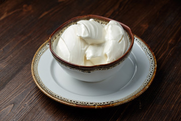 Sour cream. catering menu