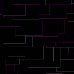 Obraz premium Dark Purple, Pink vector layout with lines, rectangles. Rectangles with colorful gradient on abstract background. Pattern for websites, landing pages.