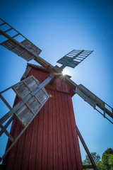 Windmühlen auf Öland, Schweden