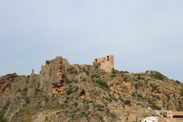 Fototapeta na wymiar Castillo de Blanca, Murcia, España
