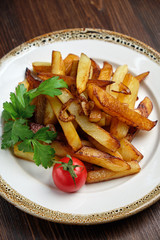 French fries. catering menu