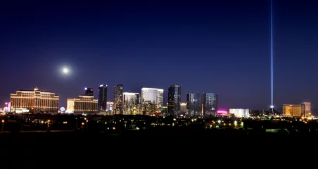 Tuinposter Skyline van Las Vegas © Jenelle