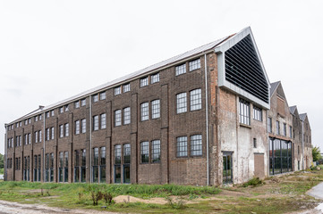 Fototapeta na wymiar Old factory facade