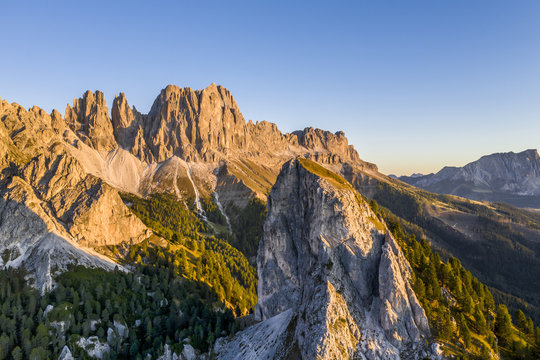 Rosengarten in den Dolomiten