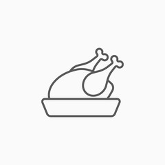 chicken turkey icon