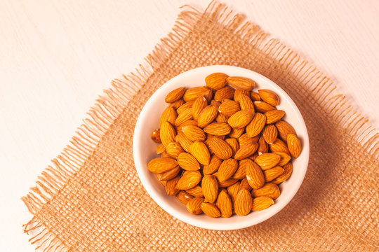 badam or almonds fresh healthy snacks