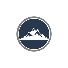 creative mountain  logo vector template