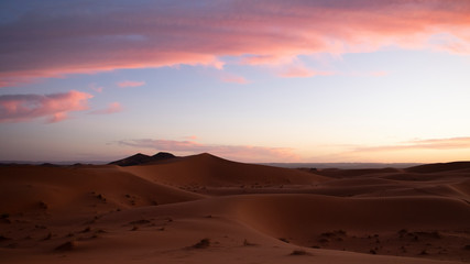 Obraz na płótnie Canvas Paisaje del desierto