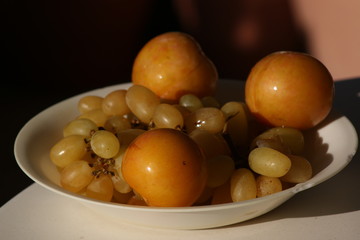 Fruits from the autumn harvest in Crete