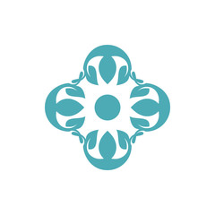 creative leaf vintage logo template