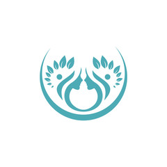 Woman's face in natural shape.Vector logo design template. Design concept for beauty salon, massage, cosmetic and spa.