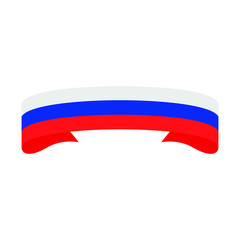 Russia flag. Simple vector  Russia flag