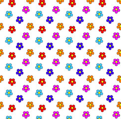 Fototapeta na wymiar FLOWER Seamless wallpaper pattern. Flower texture, background