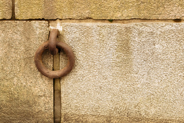 boat parking spot on the city canal.