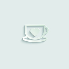 coffee icon. Cup of coffee  icon