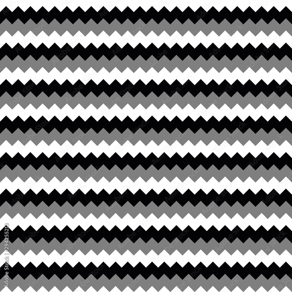 Poster abstract three color seamless background chevron pattern. vector illustration