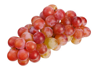 wild grapes isolated on a white background. Food