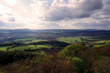 Ausblick vom Himmelbergturm in Alfeld Leine