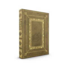 3D rendering Old Book isolated on white background