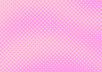 Baby pink and purple pop art retro comic background with halftone dots desing, vector illustration eps10