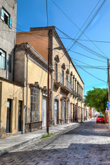 Fototapeta na wymiar Street of San Luis Potosi, Mexico