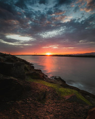 California Winter Sunset