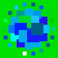 Light Multicolor vector background in polygonal style. Colorful illustration with gradient rectangles and squares. Pattern for websites, landing pages.