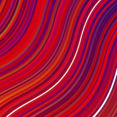 Light Pink, Yellow vector texture with wry lines. Colorful illustration in abstract style with bent lines. Pattern for busines booklets, leaflets