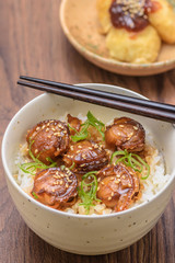 ホタテ飯