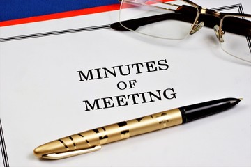 Minutes of the meeting—a document recording the event, fact and agreement of the meeting. The Protocol contains a verbatim record of speeches, called a transcript, conducted by the Secretary.