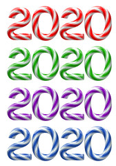Candy cane numbers of 2020