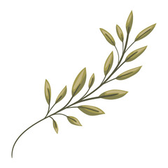 wreath leafs crown decorative icons