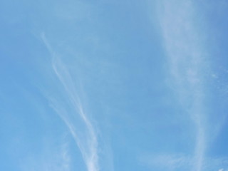 Blue sky background with clouds