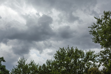cloudy sky grey and white stormy 