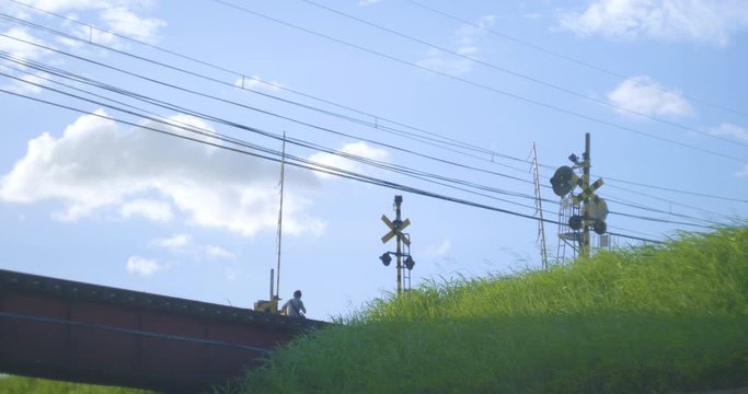 線路と人