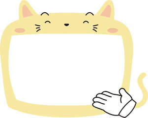 Cute Cat whiteboard