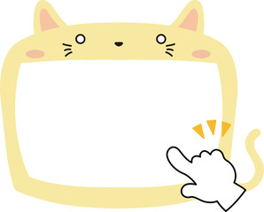 Cute Cat whiteboard