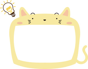 Cute Cat whiteboard
