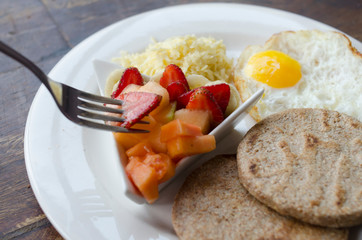 Arepas - Desayuno Tropical